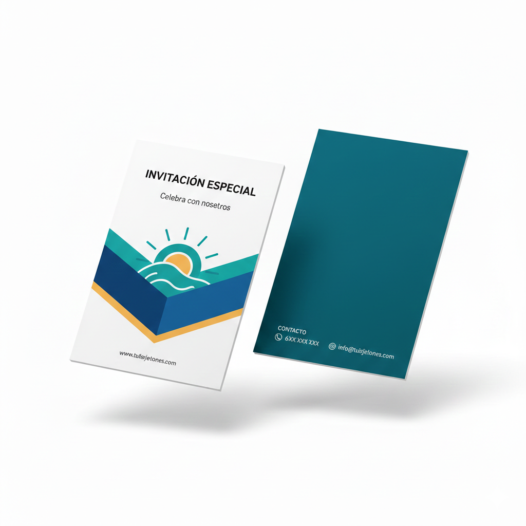 Tarjetas Visita, Tarjetones Invitaciones y Flyers