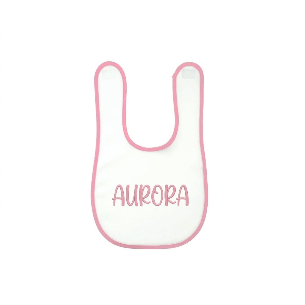 Babero Personalizado con Nombre – Suavidad y Estilo para tu Bebé
