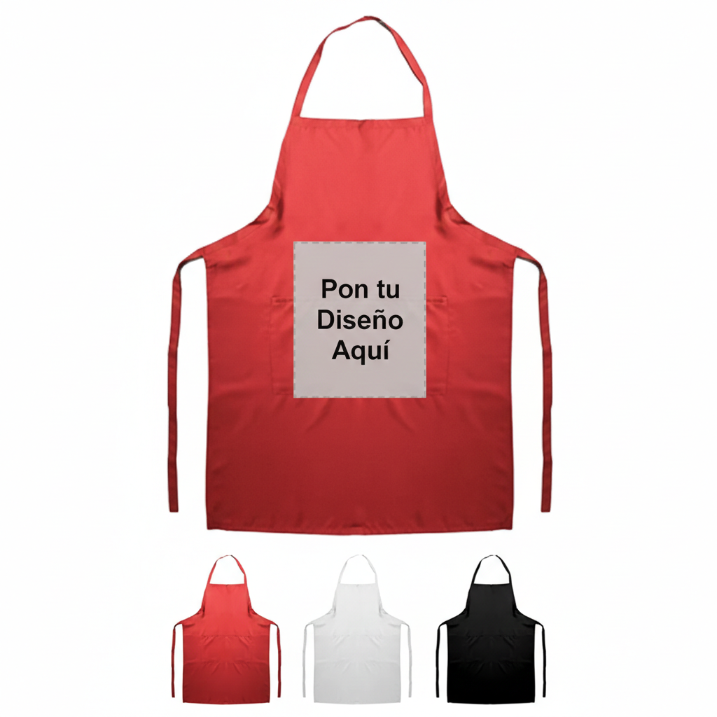 Delantal Personalizado Texto o Foto