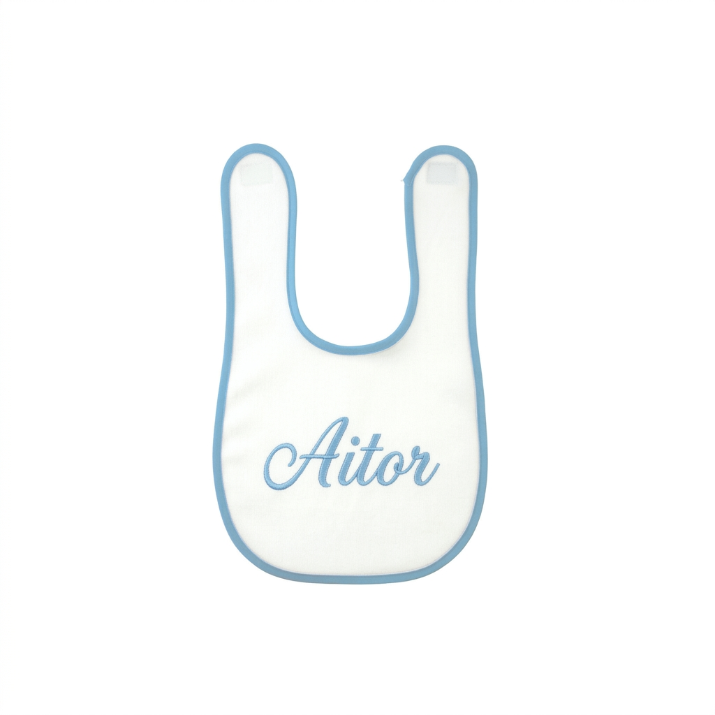 Babero Personalizado con Nombre – Suavidad y Estilo para tu Bebé